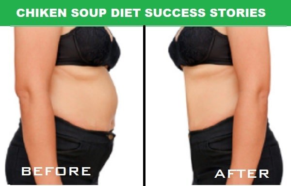 How should chicken soup be consumed