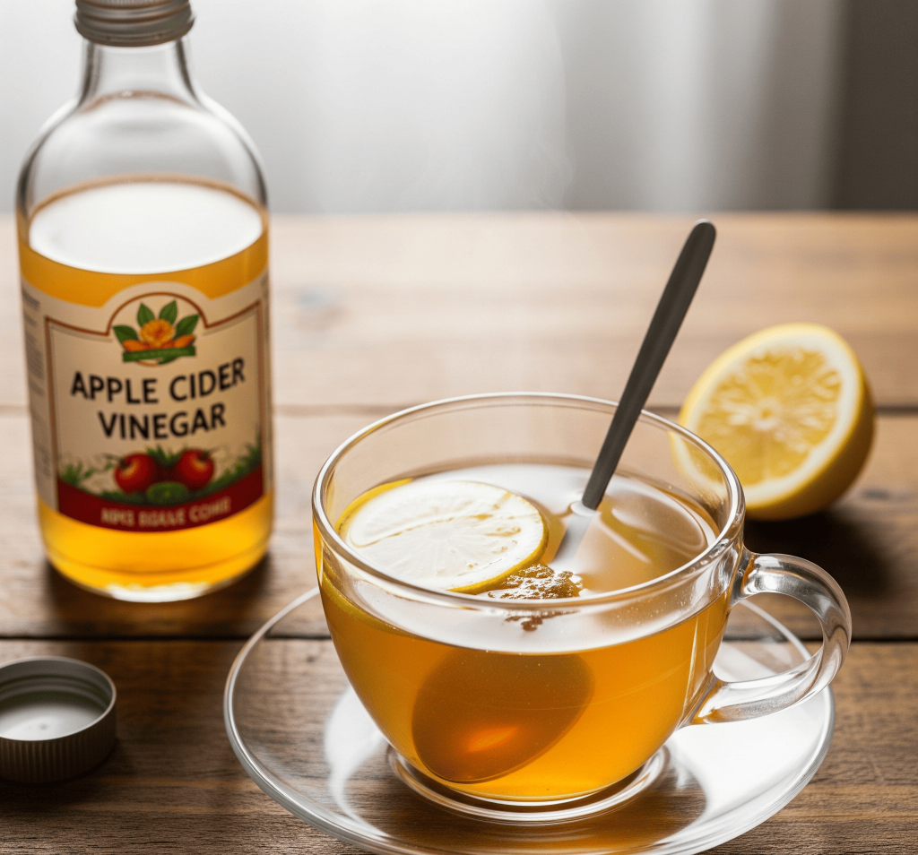 how to take apple cider vinegar safely with water and honey